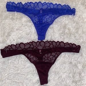 Pink Thong Panties-set of 2🎀